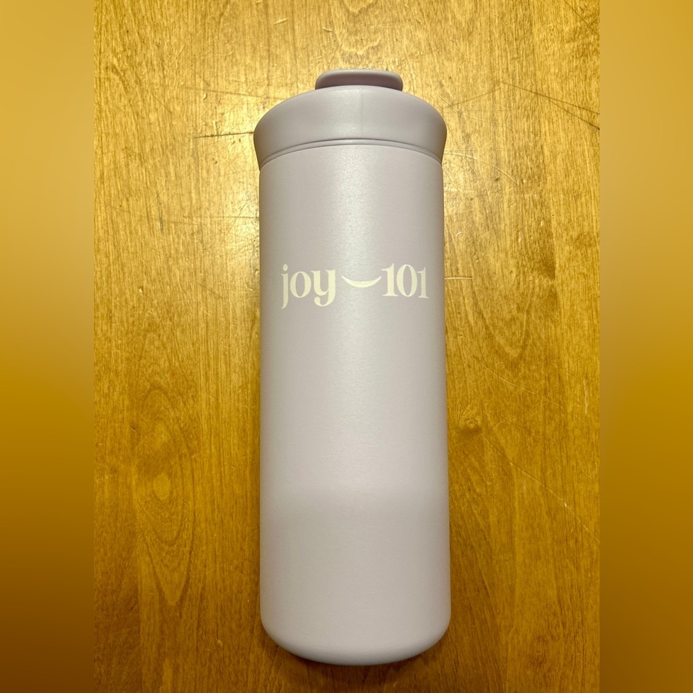 Joy101 Hoda Kotb lavender ceramic coated 16oz Nomad tumbler bottle